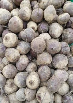 Beets in the store Stock Photos