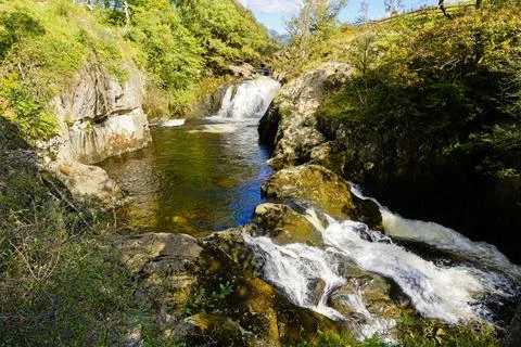 Beezley Falls on the River Doe, Ingleton, Yorkshire. Photos