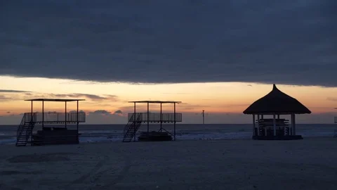 Befor sunrise 01 Stock Footage 82647224