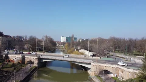 Bega river Timisoara Stock Footage 199691882