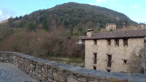 Beget - Alta Garrotxa Video stock 134413405