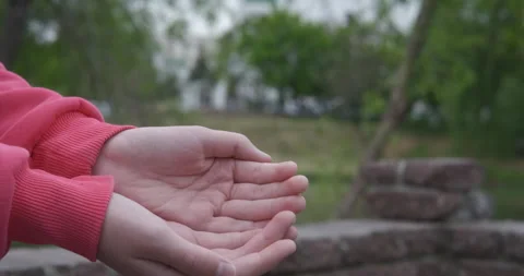 Begging for alms. Stock Footage 156708000