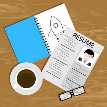 Begin and create career Stock Illustration