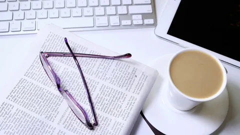 The begining of the work day Stock Footage 74571303