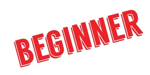 Beginner rubber stamp Stock Illustration