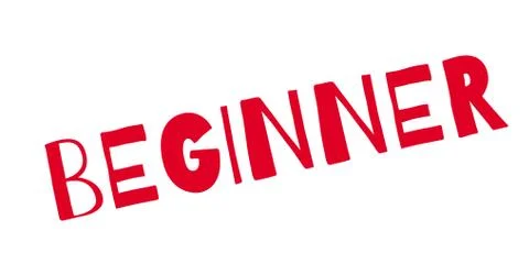 Beginner rubber stamp Stock Illustration