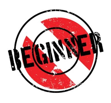 Beginner rubber stamp イラスト素材