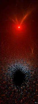 A beginning and end Stockillustratie