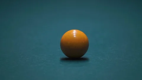 The beginning of the game of Russian billiards, one against all Stock Footage 106080074
