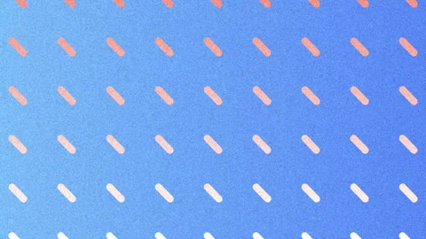 Beginning over blue gradient, animated pastel dashes shifting, pulsing blue arcs Stock Footage 311471666