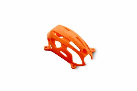 Beginning of the racing drone assembly. Elements of a spare part of an unmann 스톡 사진