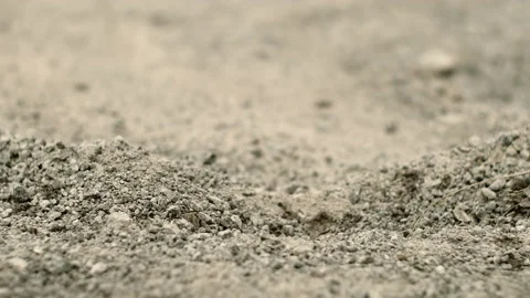  Beginning of rain on dry land. Stock Footage 161467207