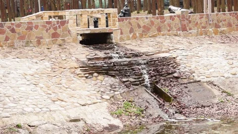 Beginning of the River Don Stock Footage 108446358