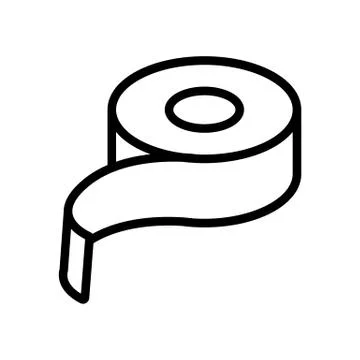 Beginning of tape icon vector outline illustration Ilustración de archivo