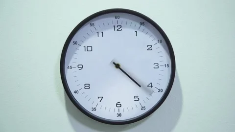 The beginning of time 12.00 am to 12pm run fast, Timelapse of Clock  動画素材 156176937
