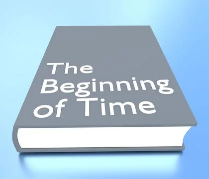 The Beginning of Time concept Stock Illustration