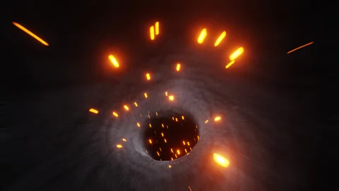 Beginning VJ Loop Background Animation Stock Footage 240188180