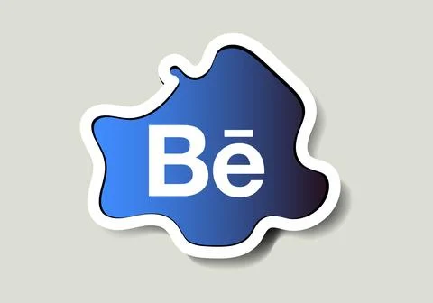 Behance logo vector is a stylized representation of the logo for the popular Stock Illustration