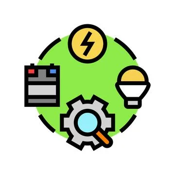 Behavioral changes color icon vector illustration Stock Illustration