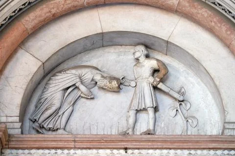 Beheading of Saint Regulus Stock Photos