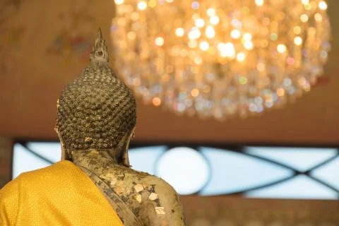 Behind buddha Stock Photos