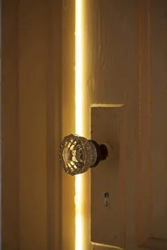 Behind closed doors. Stock Photos