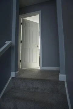 Behind the door Stock Photos
