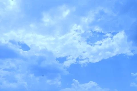 Behind every cloud is another cloud Stock Photos