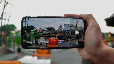 Behind the object Stock Photos