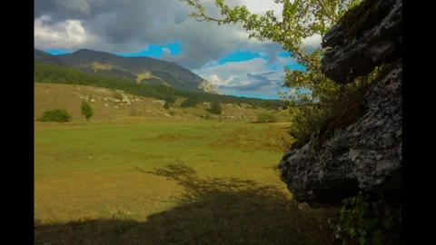 BEHIND THE ROCK Stock Footage 285446498