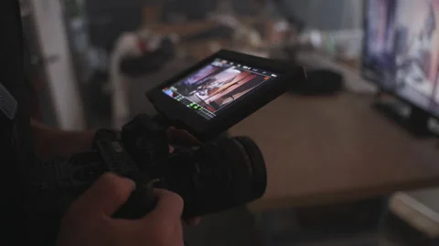Behind the Scenes Footage of Camera Crew... | Stock Video | Pond5