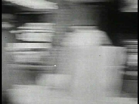 A behind the scenes sequence show the work of a retail bakery. Stock Footage 74717189