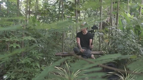 Behind The Scenes of a Vlog 스톡 동영상 243069113