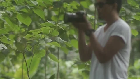 Behind The Scenes of a Vlog Stock Footage 243069204