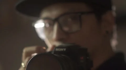 Behind The Scenes of a Vlog Stock Footage 243069257