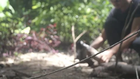 Behind The Scenes of a Vlog Video stock 243071096