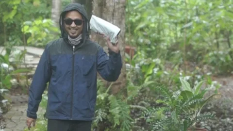 Behind The Scenes of a Vlog Video stock 243071504