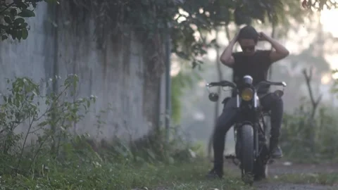 Behind The Scenes of a Vlog Stock Footage 243071698