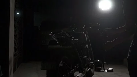 Behind The Scenes of a Vlog Stock Footage 243071773