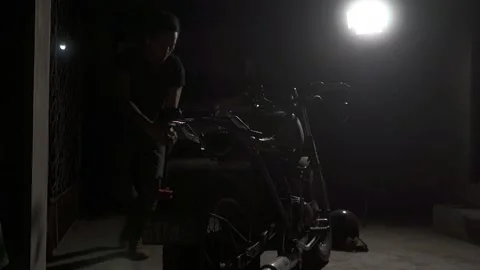 Behind The Scenes of a Vlog Stock Footage 243071777