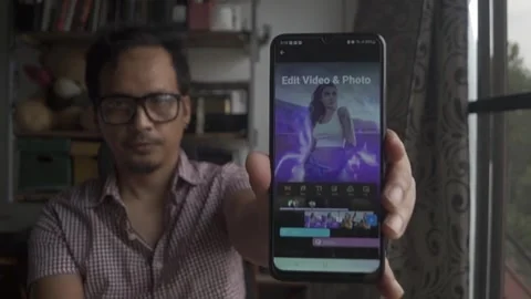 Behind The Scenes of a Vlog Stock Footage 243091969