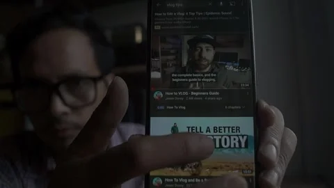 Behind The Scenes of a Vlog 스톡 동영상 243092038