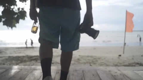 Behind The Scenes of a Vlog Stock Footage 243095204