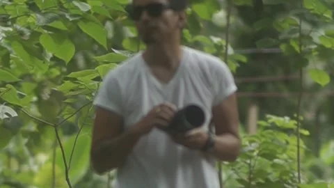 Behind The Scenes of a Vlog Stock Footage 243095223