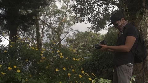 Behind The Scenes of a Vlog Stock Footage 243095341