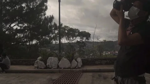 Behind The Scenes of a Vlog 스톡 동영상 243095354