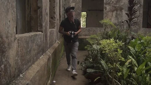 Behind The Scenes of a Vlog Video stock 243095371