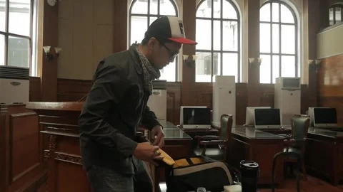 Behind The Scenes of a Vlog Stock Footage 243095408