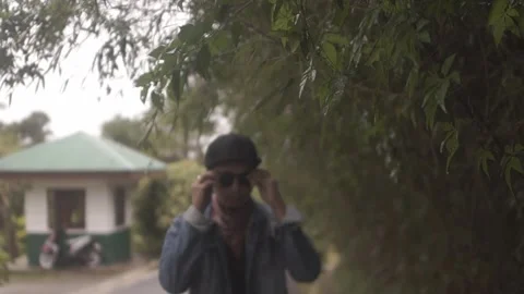 Behind The Scenes of a Vlog Stock Footage 243095667