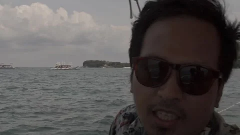 Behind The Scenes of a Vlog Stock Footage 243095696